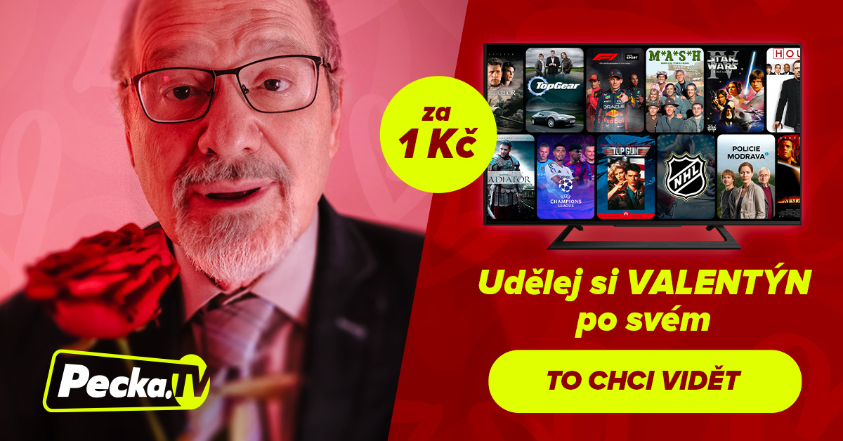 Pecka.TV přináší netradiční Valentýn – večeři s televizí namísto milující polovičky
